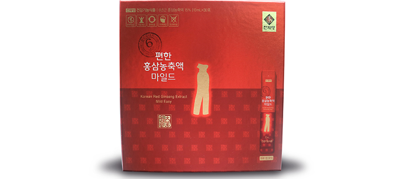 韩国舒适红参液